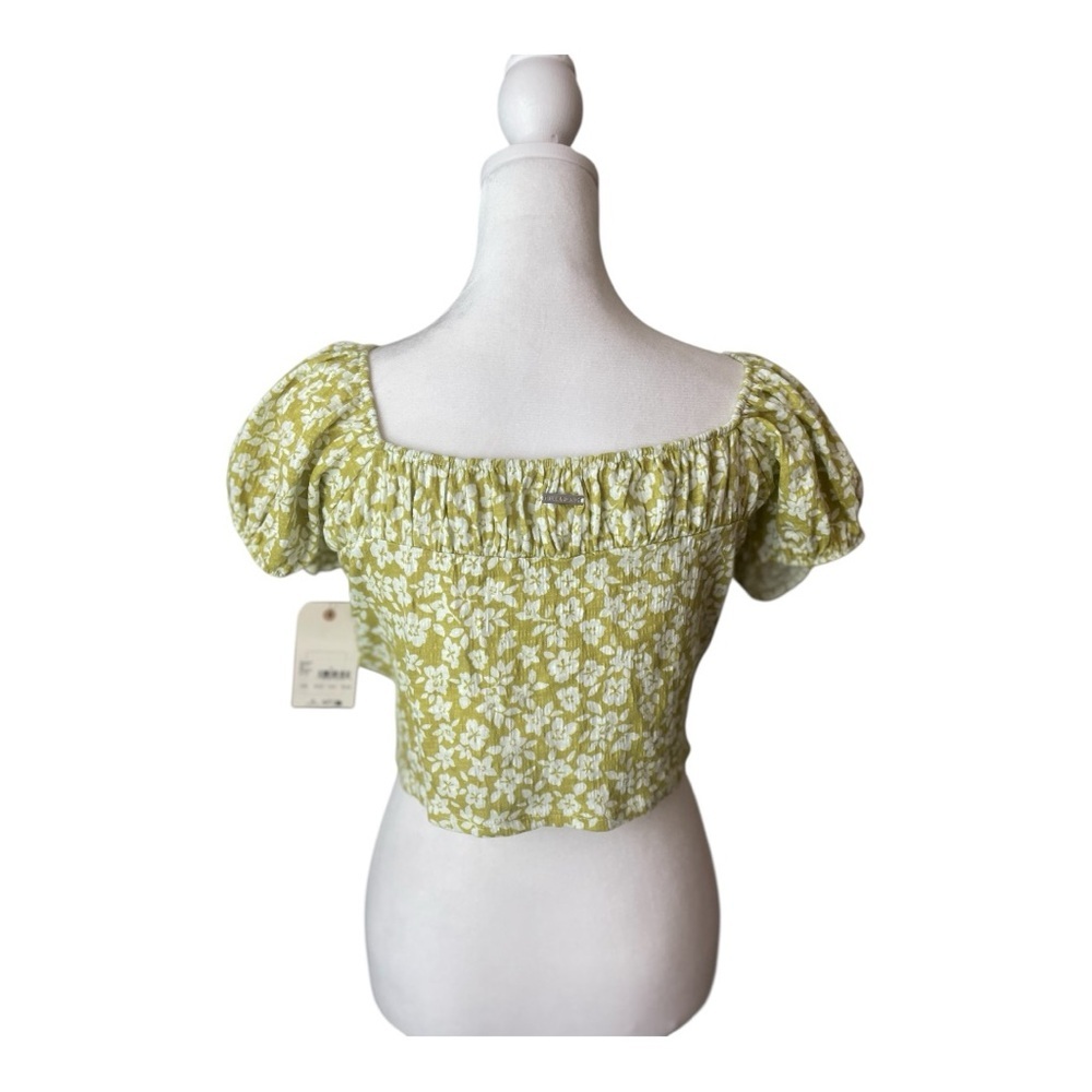 Women’s Billabong Flirt On Floral Print Crop Top NWT - Picture 3 of 5
